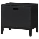 Coaster Furniture Brookmead 224712 2-Drawer Nightstand - Black IMAGE 8
