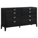 Coaster Furniture Brookmead 224713 8-Drawer Bedroom Dresser - Black IMAGE 1