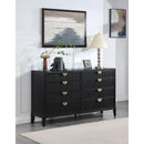 Coaster Furniture Brookmead 224713 8-Drawer Bedroom Dresser - Black IMAGE 2
