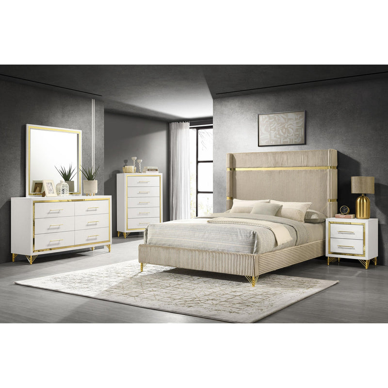 Coaster Furniture Lucia 224733 6-Drawer Bedroom Dresser - White IMAGE 10