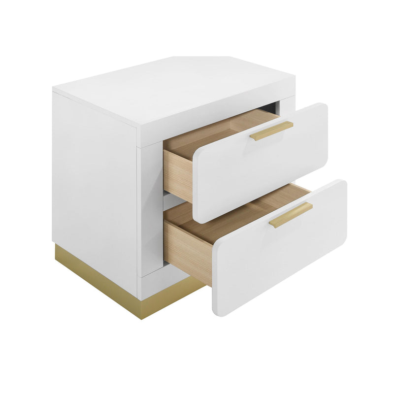 Coaster Furniture Caraway 224772 2-Drawer Nightstand Bedside Table - White IMAGE 11
