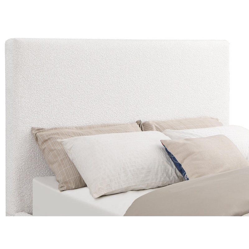 Coaster Furniture Knox 302053KE Upholstered Eastern King Platform Bed - Cream IMAGE 5