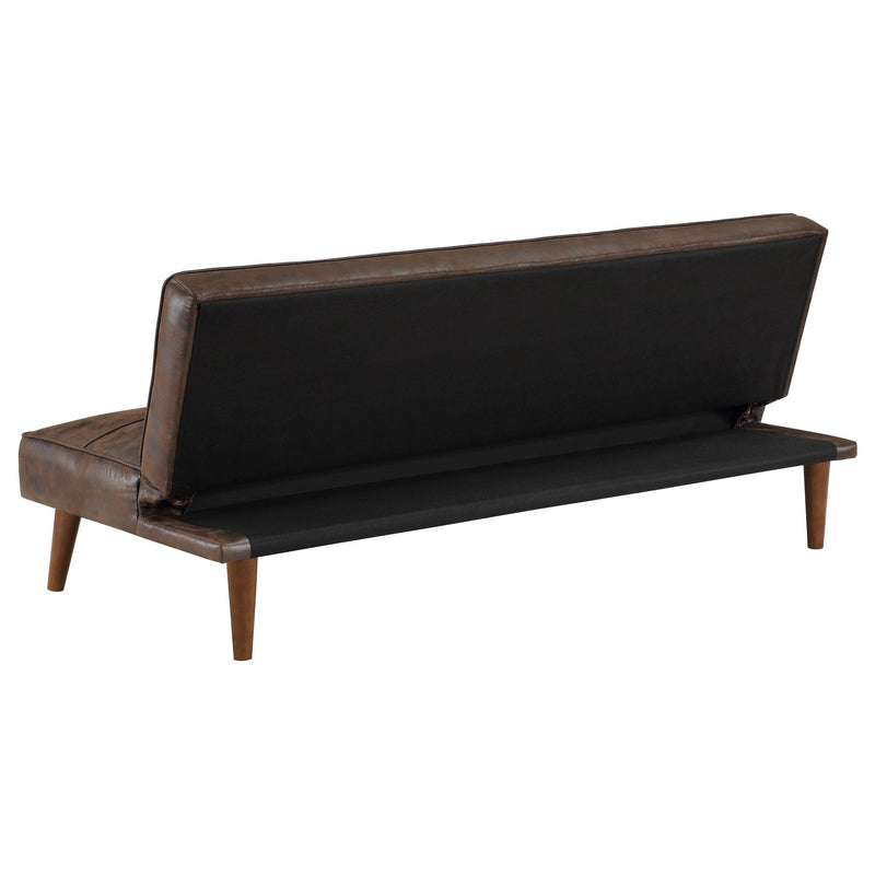 Coaster Furniture Jenson 360237 Multipurpose Upholstered Tufted Convertible Sofa Bed - Coffee Brown IMAGE 8