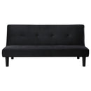 Coaster Furniture Stanford 360238 Multipurpose Upholstered Tufted Convertible Sofa Bed - Black IMAGE 5