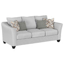 Coaster Furniture Salizar 508581 Upholstered Track Arm Fabric Sofa - Grey Mist IMAGE 1