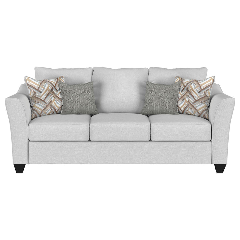 Coaster Furniture Salizar 508581 Upholstered Track Arm Fabric Sofa - Grey Mist IMAGE 2