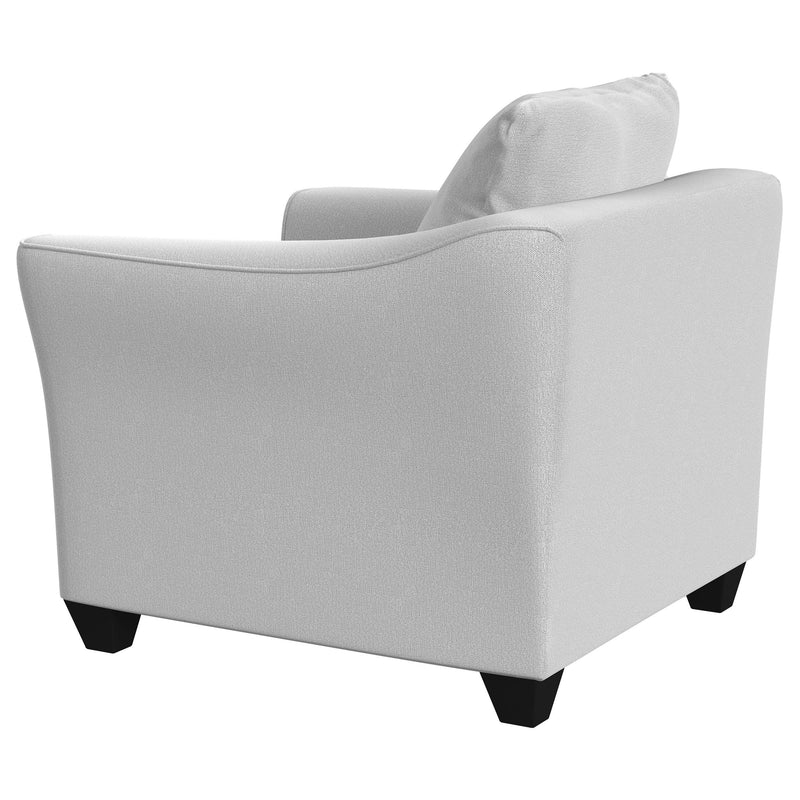 Coaster Furniture Salizar 508583 Upholstered Track Arm Fabric Accent Chair - Grey Mist IMAGE 5