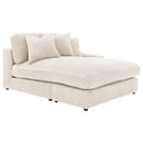 Coaster Furniture Blaine 509899 Upholstered Reversible Sectional Sofa - Sand IMAGE 9