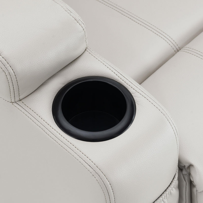 Coaster Furniture Sanger 600497P Upholstered Power Lift Recliner Chair with Massage - Champagne IMAGE 14