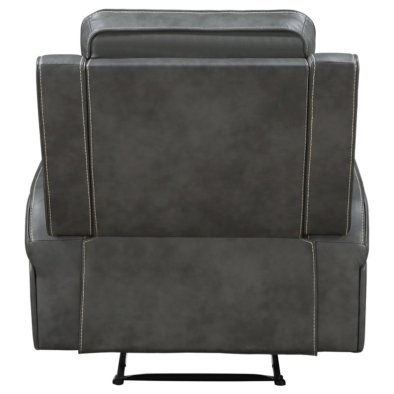 Coaster Furniture Raelynn 603193 Upholstered Recliner Chair - Grey IMAGE 7