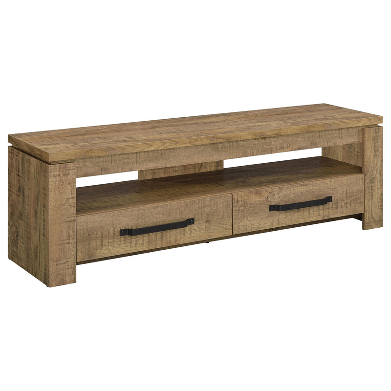Coaster Furniture Elkton 701980 2-Drawer Engineered Wood 59? TV Stand - Mango IMAGE 1