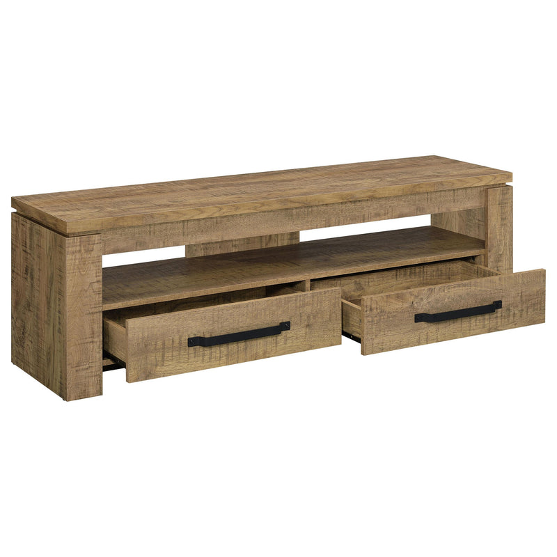 Coaster Furniture Elkton 701980 2-Drawer Engineered Wood 59? TV Stand - Mango IMAGE 2