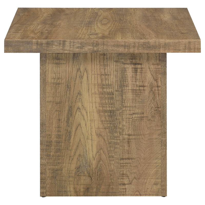 Coaster Furniture Devar 708067 Square Engineered Wood End Table - Mango IMAGE 4