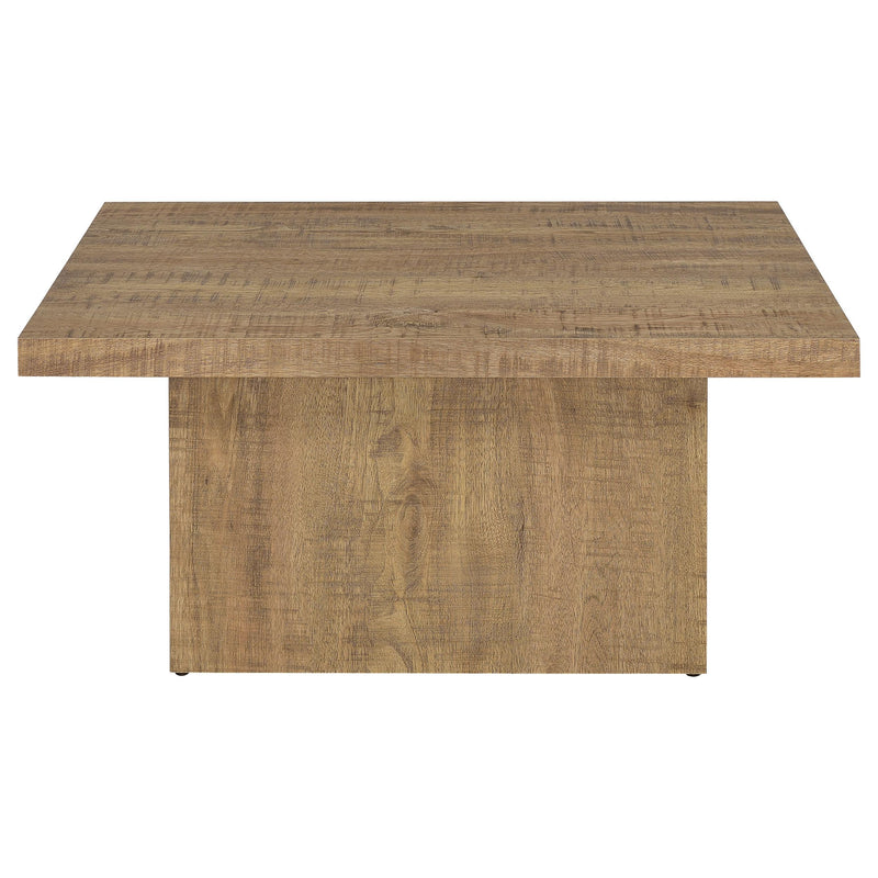 Coaster Furniture Devar 708068 Square Engineered Wood Coffee Table - Mango IMAGE 3
