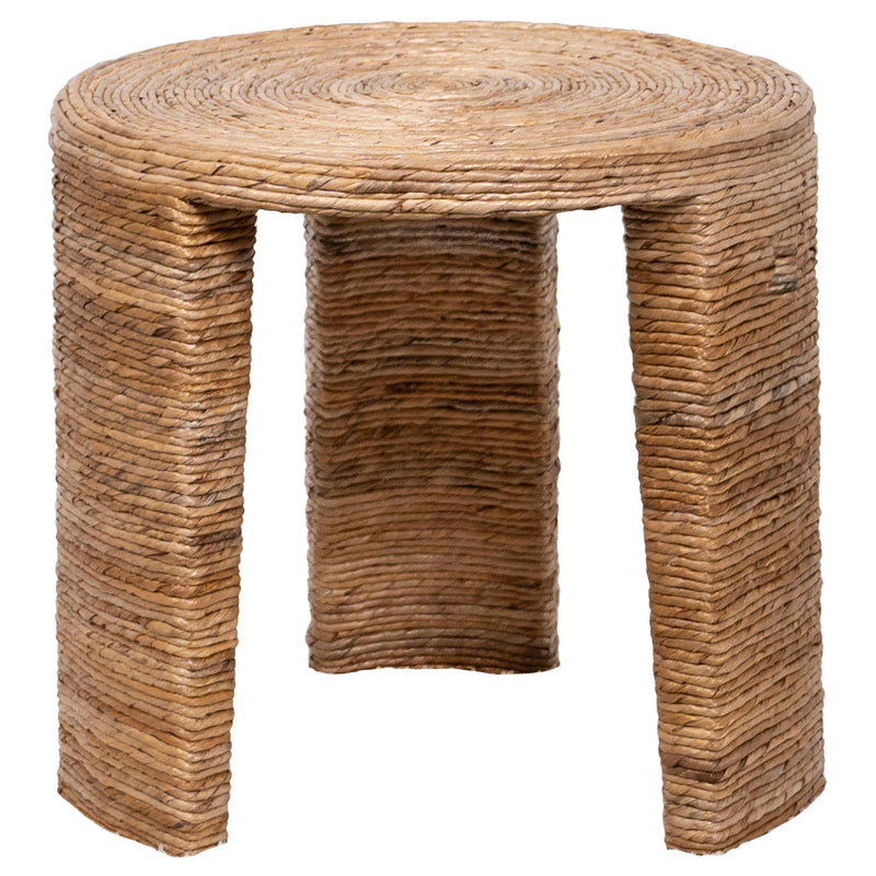 Coaster Furniture Artina 708507 Woven Rattan Round End Table - Natural Brown IMAGE 1