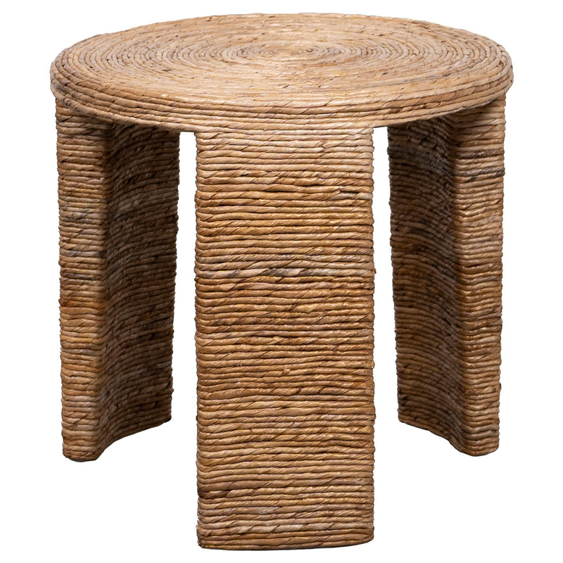 Coaster Furniture Artina 708507 Woven Rattan Round End Table - Natural Brown IMAGE 3