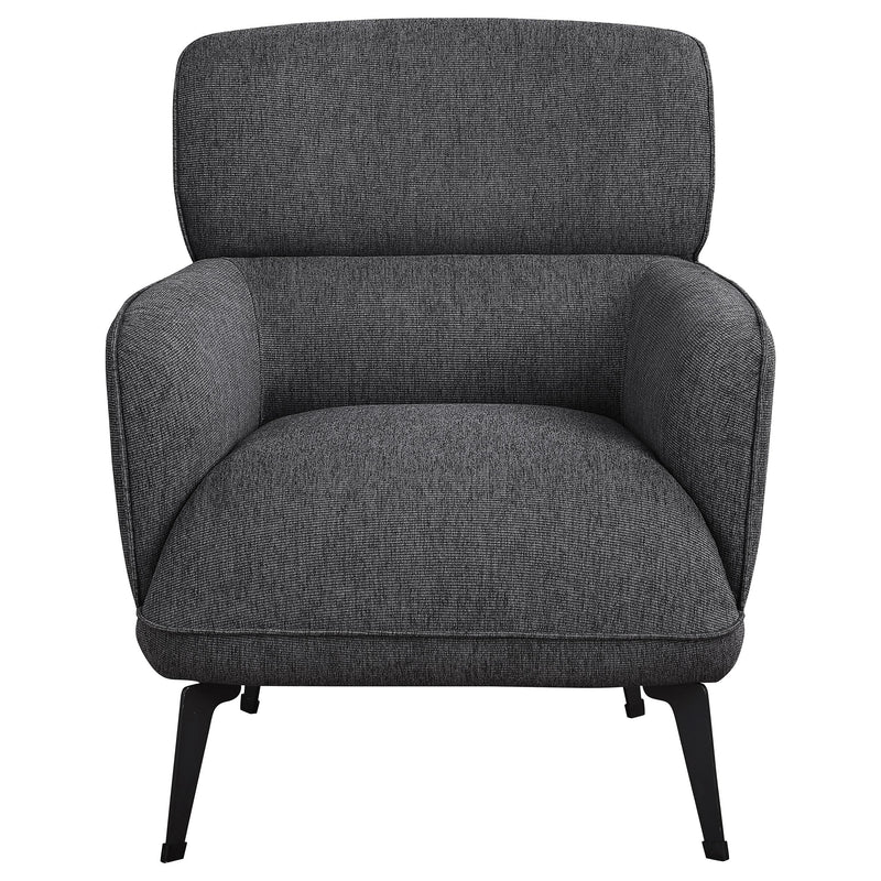 Coaster Furniture Andrea 903082 Heavy Duty High Back Accent Chair - Grey IMAGE 3