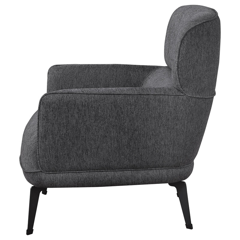 Coaster Furniture Andrea 903082 Heavy Duty High Back Accent Chair - Grey IMAGE 5