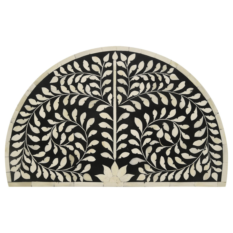 Coaster Furniture Zakiya 930195 2-Piece Demilune Nesting Table - Black/White IMAGE 7