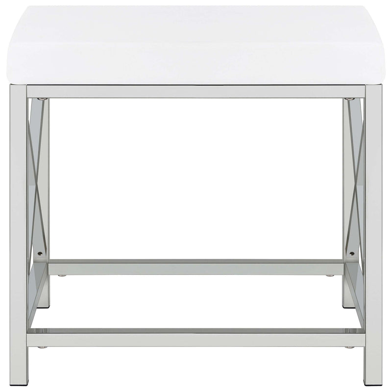 Coaster Furniture Eliza 936164 2-piece Vanity Set with Hollywood Lighting - White/Chrome IMAGE 19