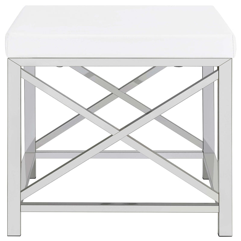Coaster Furniture Eliza 936164 2-piece Vanity Set with Hollywood Lighting - White/Chrome IMAGE 20