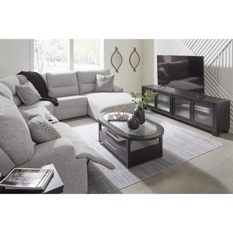  Signature Design by Ashley Acklen Place 93605S1 6 pc Power Reclining Sectional with Chaise IMAGE 4