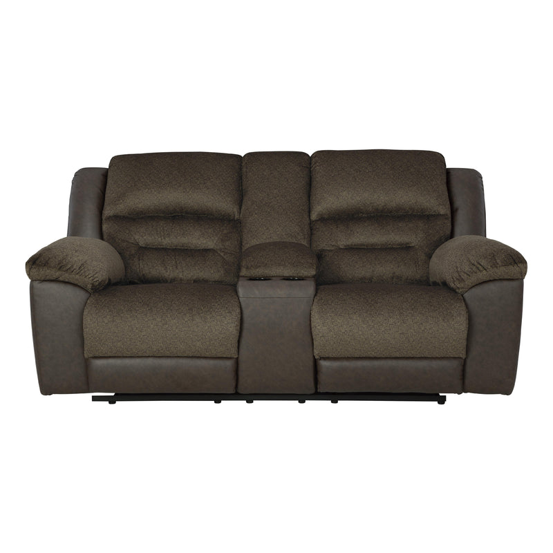  Benchcraft Dorman 9460894 Double Reclining Loveseat with Console IMAGE 3