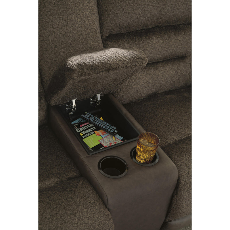  Benchcraft Dorman 9460894 Double Reclining Loveseat with Console IMAGE 8