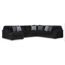 Signature Design by Ashley Midnight-Madness 98103S4 4 pc Sectional with Chaise IMAGE 1
