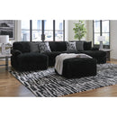 Signature Design by Ashley Midnight-Madness 98103S5 3 pc Sectional with Chaise IMAGE 6