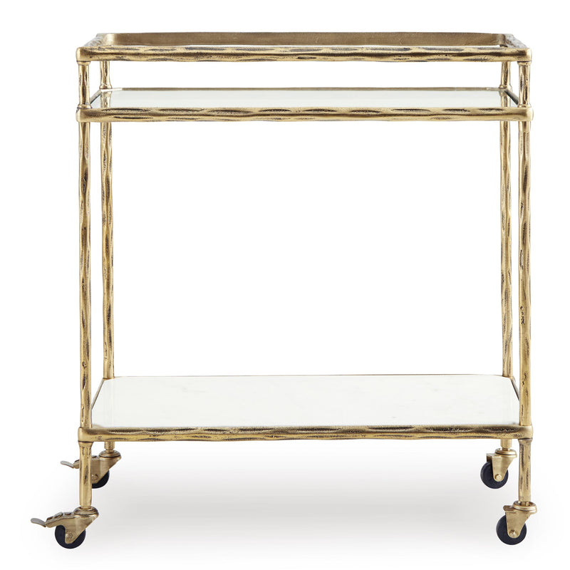 Signature Design by Ashley Plattfield A4000625 Bar Cart IMAGE 2