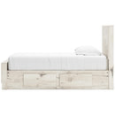 Signature Design by Ashley Lawroy B2310B23 Twin Panel Bed with Storage IMAGE 5