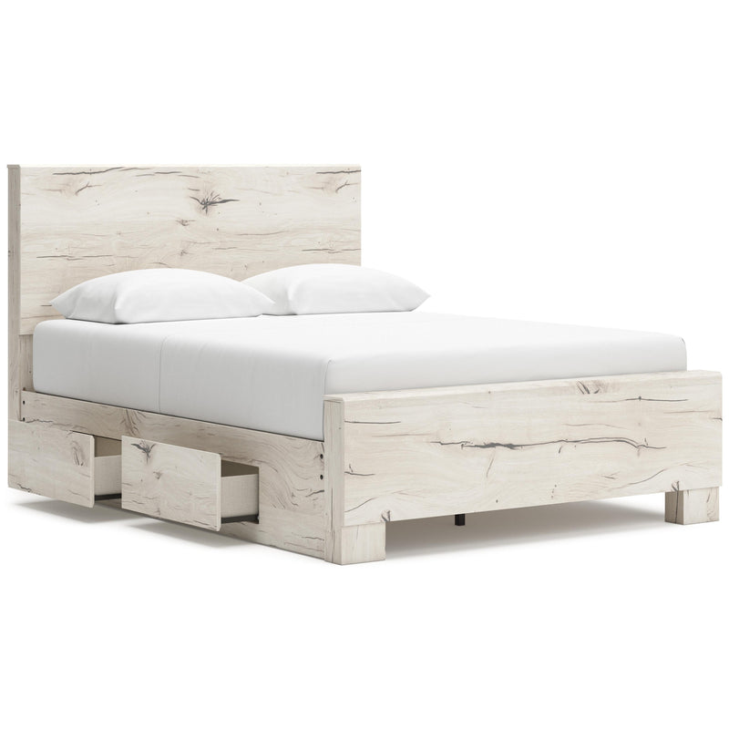 Signature Design by Ashley Lawroy B2310B6 Queen Panel Bed with Storage IMAGE 2