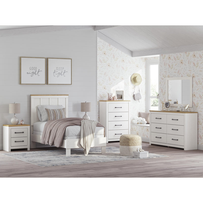  Benchcraft Linnocreek B3340B5 Twin Panel Bed IMAGE 9