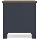 Signature Design by Ashley Landocken B414-92 Two Drawer Night Stand IMAGE 5