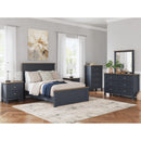 Signature Design by Ashley Landocken B414-92 Two Drawer Night Stand IMAGE 9