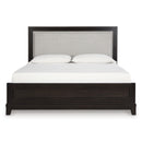Signature Design by Ashley Neymorton B618B2 Queen Upholstered Panel Bed IMAGE 4