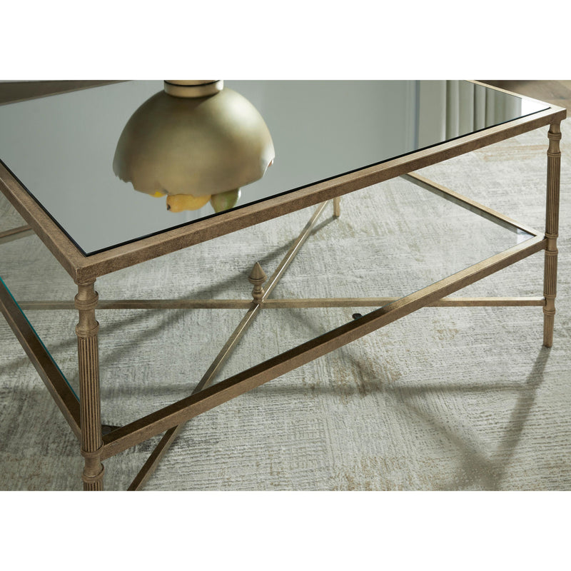  Signature Design by Ashley Cloverty T440T1 Coffee Table and 2 End Tables IMAGE 3