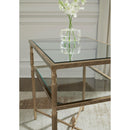  Signature Design by Ashley Cloverty T440T1 Coffee Table and 2 End Tables IMAGE 5