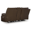 Signature Design by Ashley VonRyan U1040018 Power Reclining Loveseat with Console and Adjustable Headrest IMAGE 3