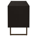 Coaster Furniture Marsden 703003 2-door Wood 70" TV Stand - Charcoal Black IMAGE 5