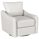 Coaster Furniture Madia 903391 Boucle Upholstered Swivel Glider Chair - Vanilla IMAGE 1