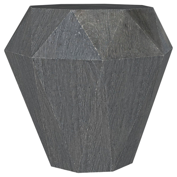 Coaster Furniture Jacinto 931159 Geometric Solid Mango Wood Side Table - Grey IMAGE 1