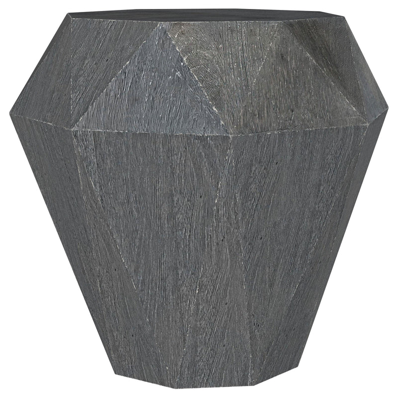 Coaster Furniture Jacinto 931159 Geometric Solid Mango Wood Side Table - Grey IMAGE 1