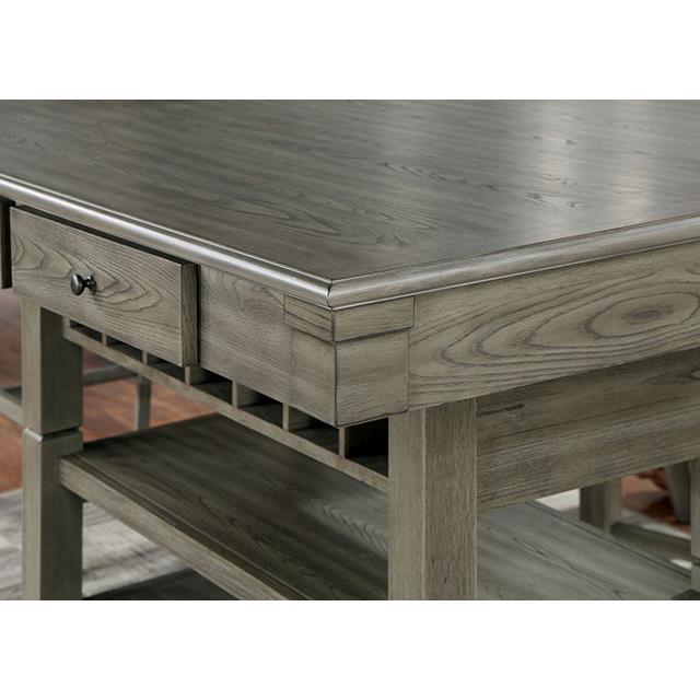 Furniture of America Anaya CM3512GY-PT Counter Height Table IMAGE 5