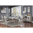 Furniture of America Cathalina CM3541SV-T-TABLE Dining Table IMAGE 2