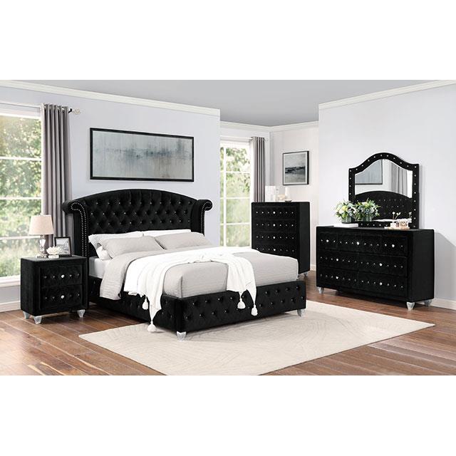 Furniture of America Zohar CM7130BK-M Mirror IMAGE 2