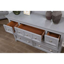 Furniture of America Castlile CM7413GY-D Dresser IMAGE 3