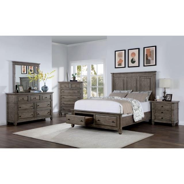  Furniture of America Durango CM7461GY-Q Queen Bed IMAGE 2