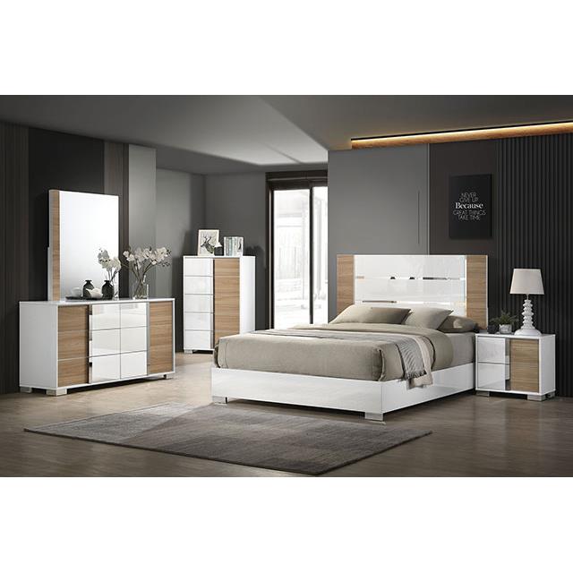 Furniture of America Erlangen CM7462WH-M Mirror IMAGE 2